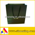 high quality black paper packaging bag